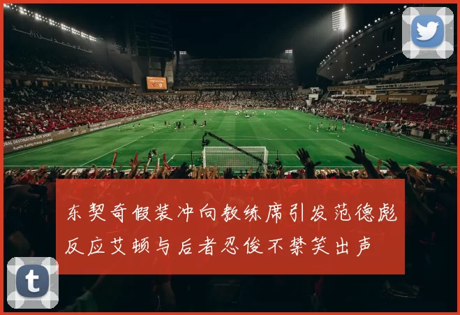 东契奇假装冲向教练席引发范德彪反应艾顿与后者忍俊不禁笑出声
