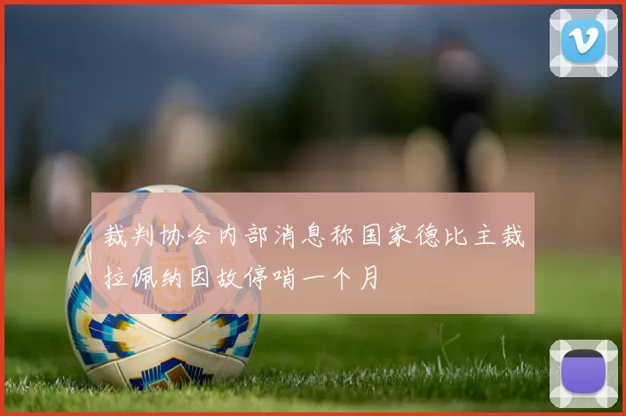 裁判协会内部消息称国家德比主裁拉佩纳因故停哨一个月
